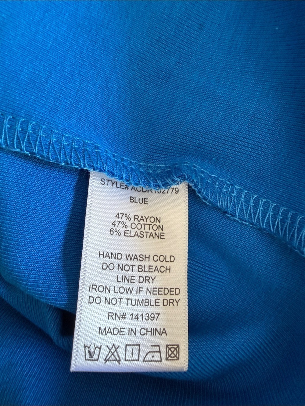 NWOT Astr Bright Blue Strapless Dress Size XS - Picture 4 of 7